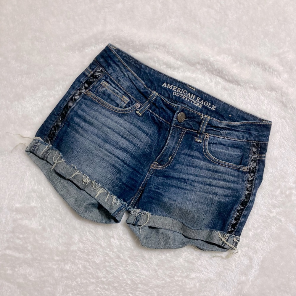 American Eagle Dark Jean Shorts | Women’s Size 2